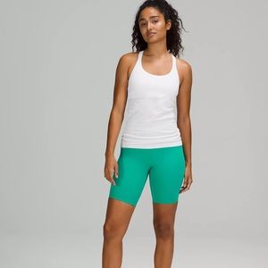 NWT Lululemon Ebb to Street White Tank - Size 6